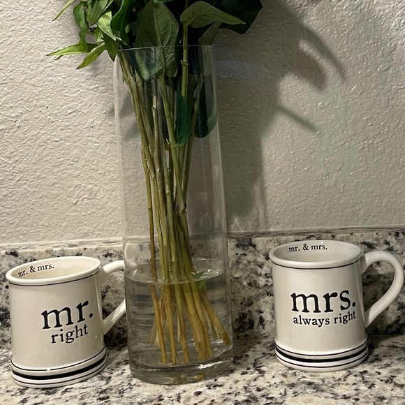 MUD PIE Mr. & Mrs. Coffee Mug Set - Picture 11 of 15